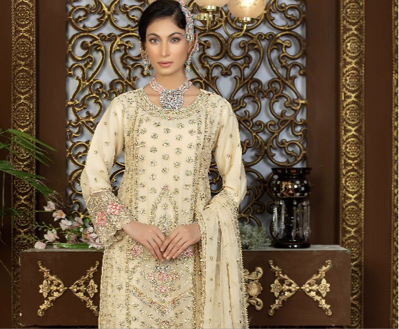 Brit 3 piece chiffon _9031 Pakistani suits B82