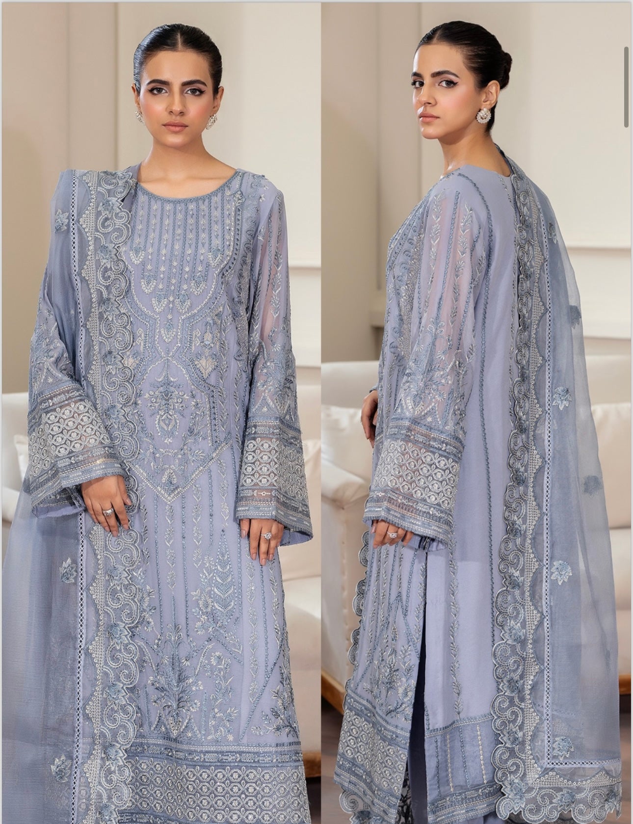 Brit 3 piece luxury chiffon maxi_81042 Pakistani ladies suit B192