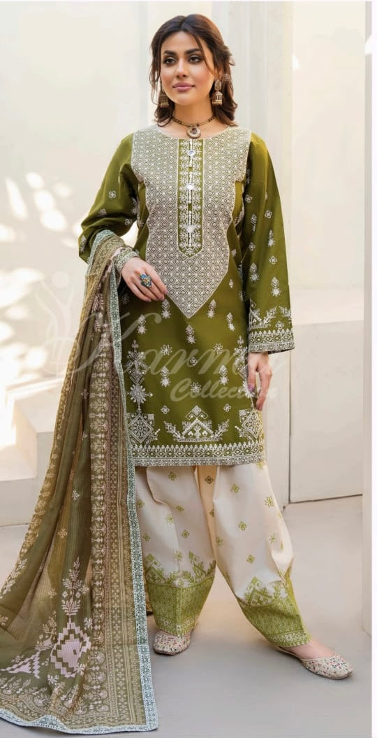 Farshi Karma 3 piece luxury cotton _100100 B116