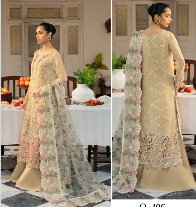 Brit Ramsha luxury chiffon_6091 ladies suit B40
