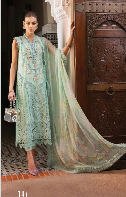 Maria B original designer lawn_10084Pakistani ladies suit B118