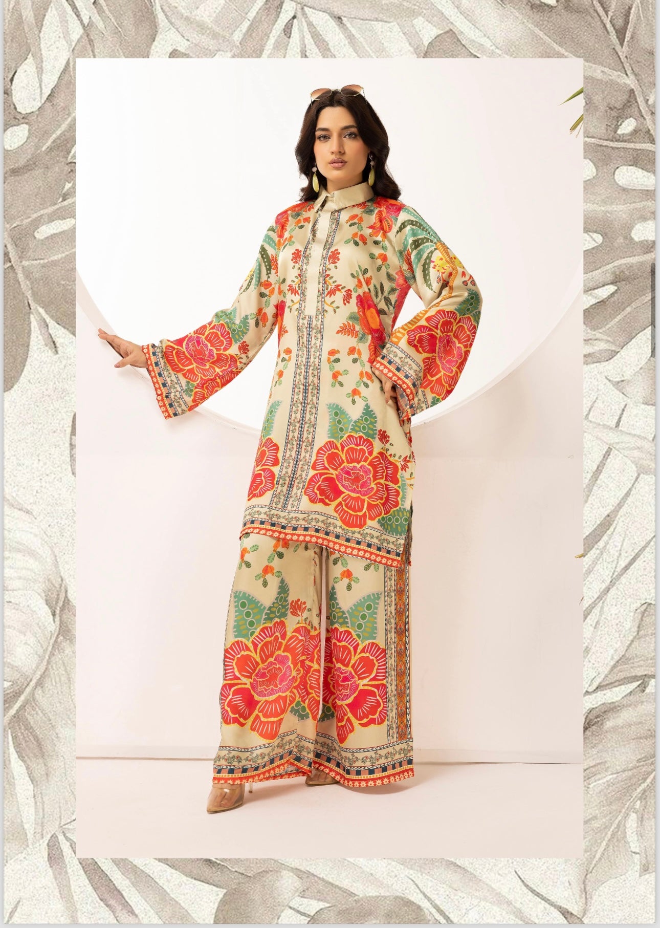 Ethnic 2 piece Silk_100175 Pakistani ladies suit B130