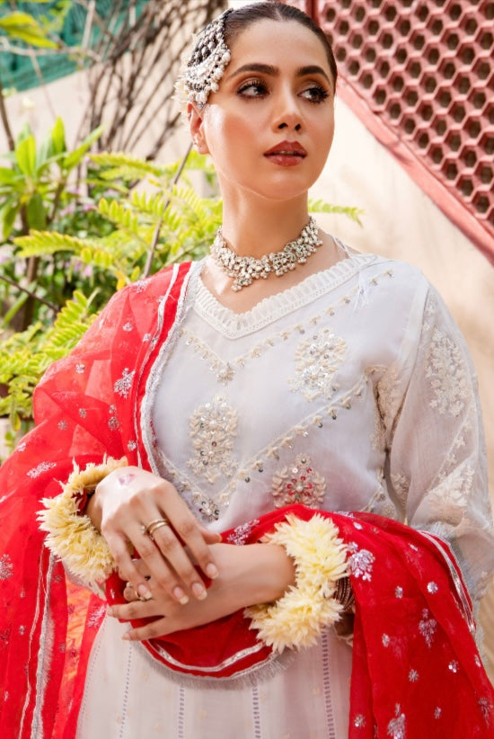 Raniya Designer 3 piece chicken kari _8040 Pakistani suits RCL