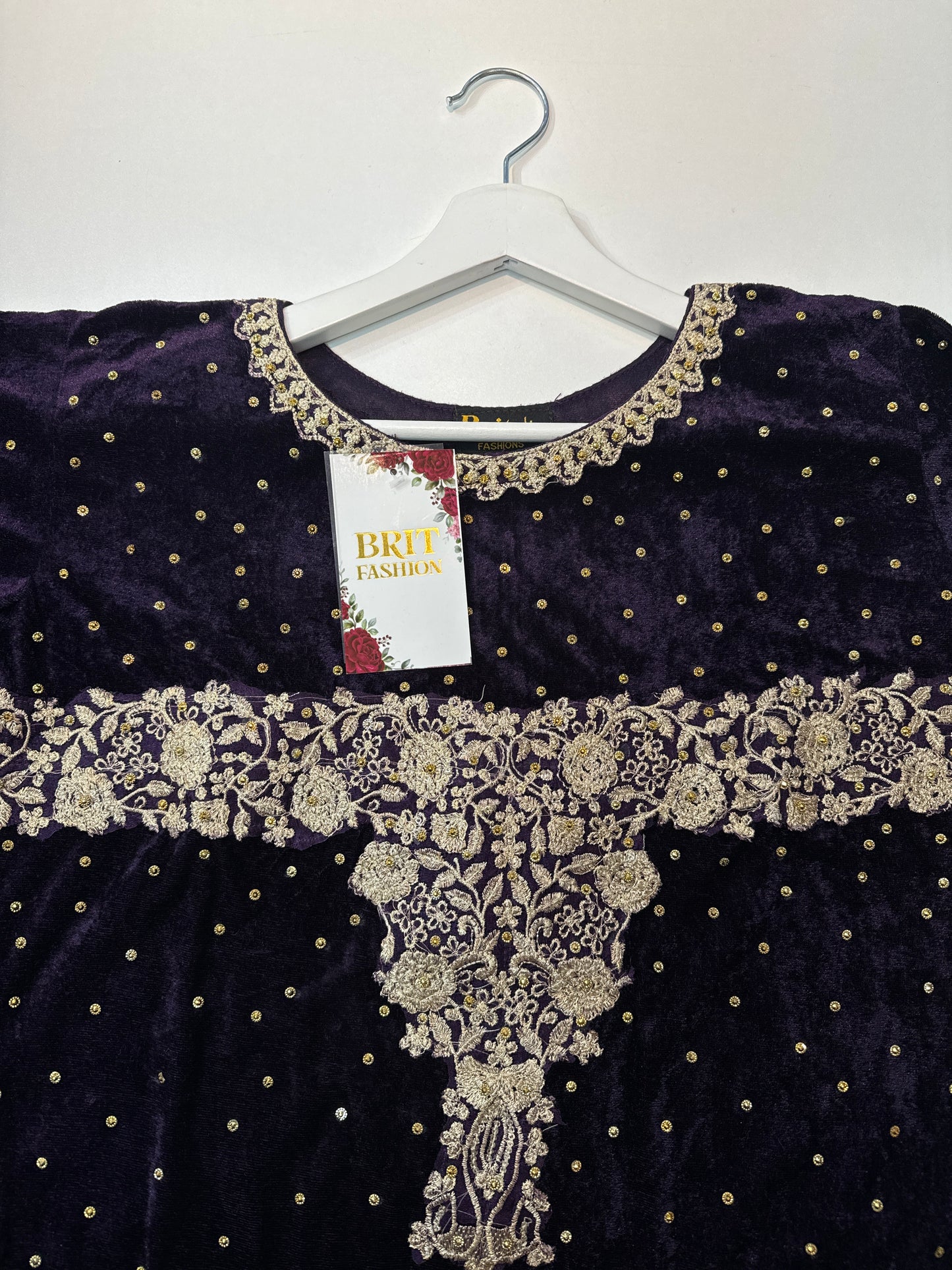 Brit Valvet 3 piece _3020 purple B5