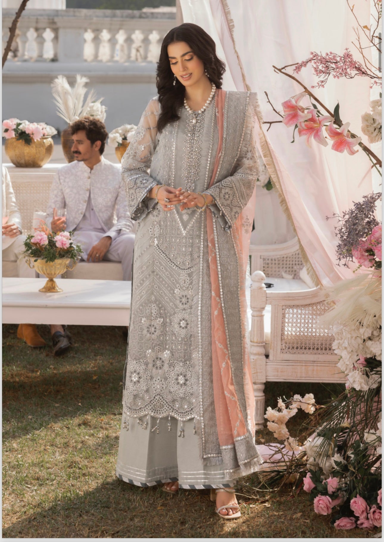 Brit 3 piece lux wedding wear_100216 Pakistani ladies suit B137