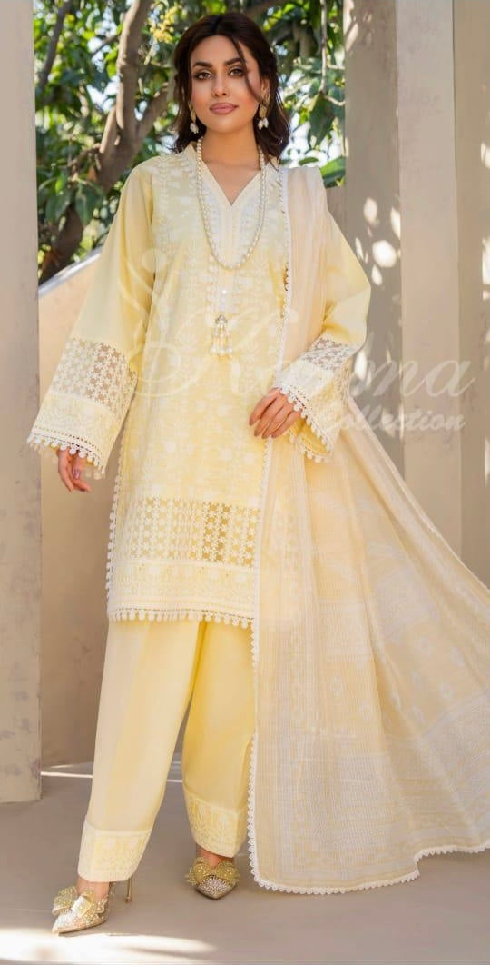 Farshi Karma 3 piece luxury cotton _10096 B116