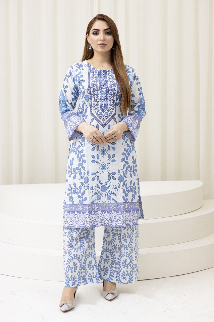 Brit 2 piece luxury lawn_81042 Pakistani ladies suit B197