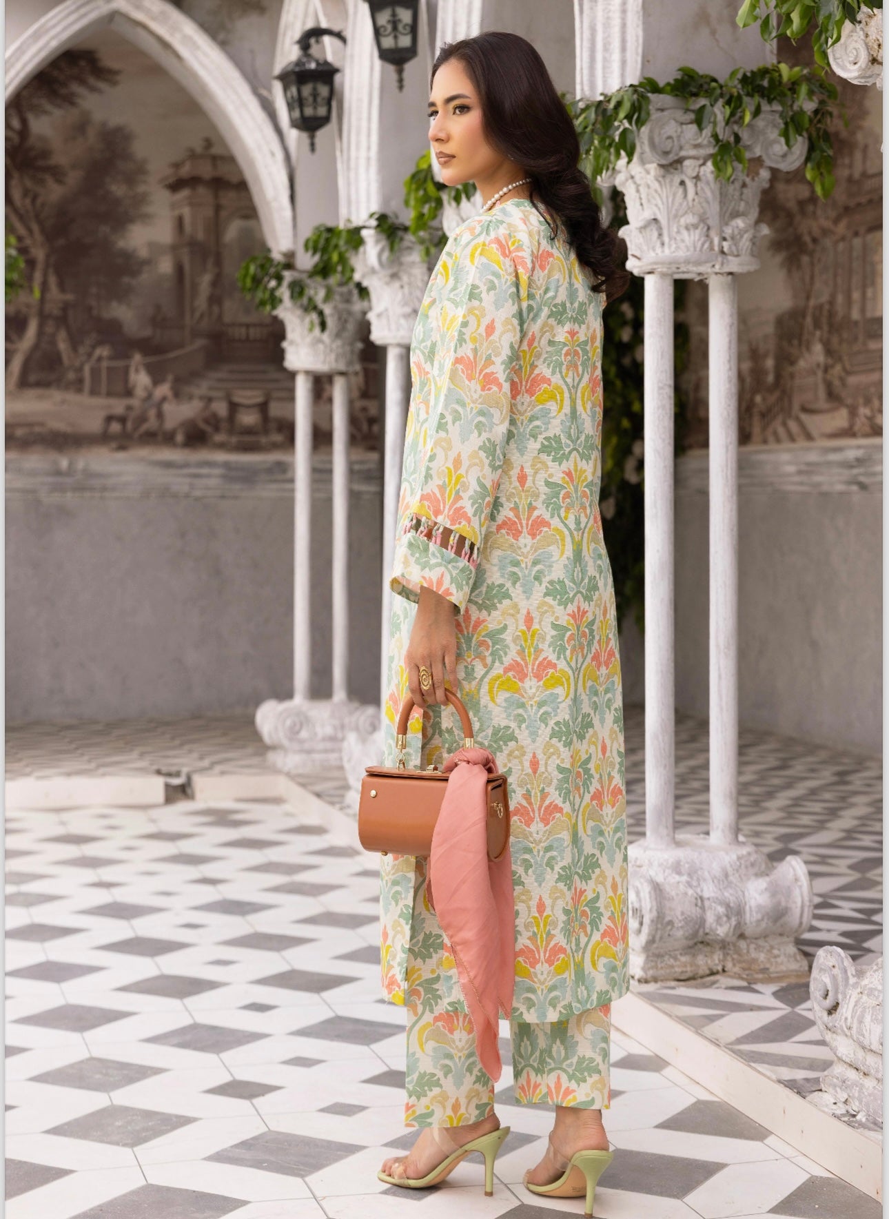 Brit 2 piece Khadar ladies suit_B315