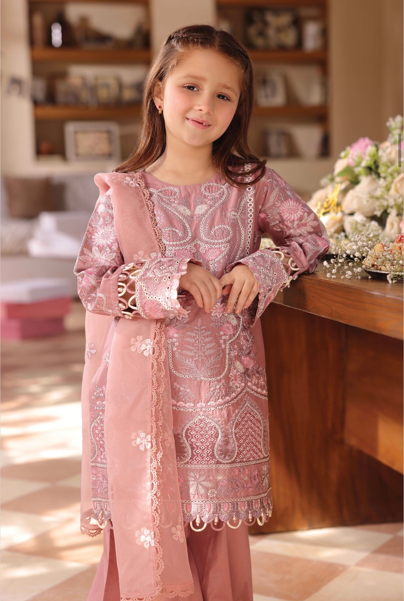 Simrans Lamhey Mother and Daughter 3 piece_10047 B107