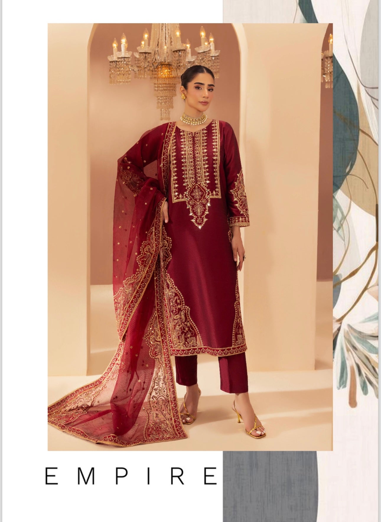 Simrans 3 piece silk_100212 Pakistani ladies suit B136