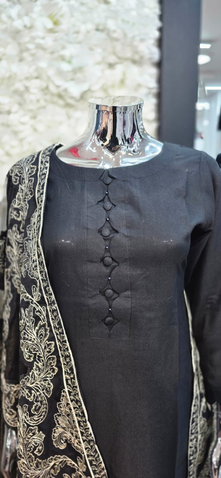 Brit 3 piece Dhanak_6063 ladies suit B33