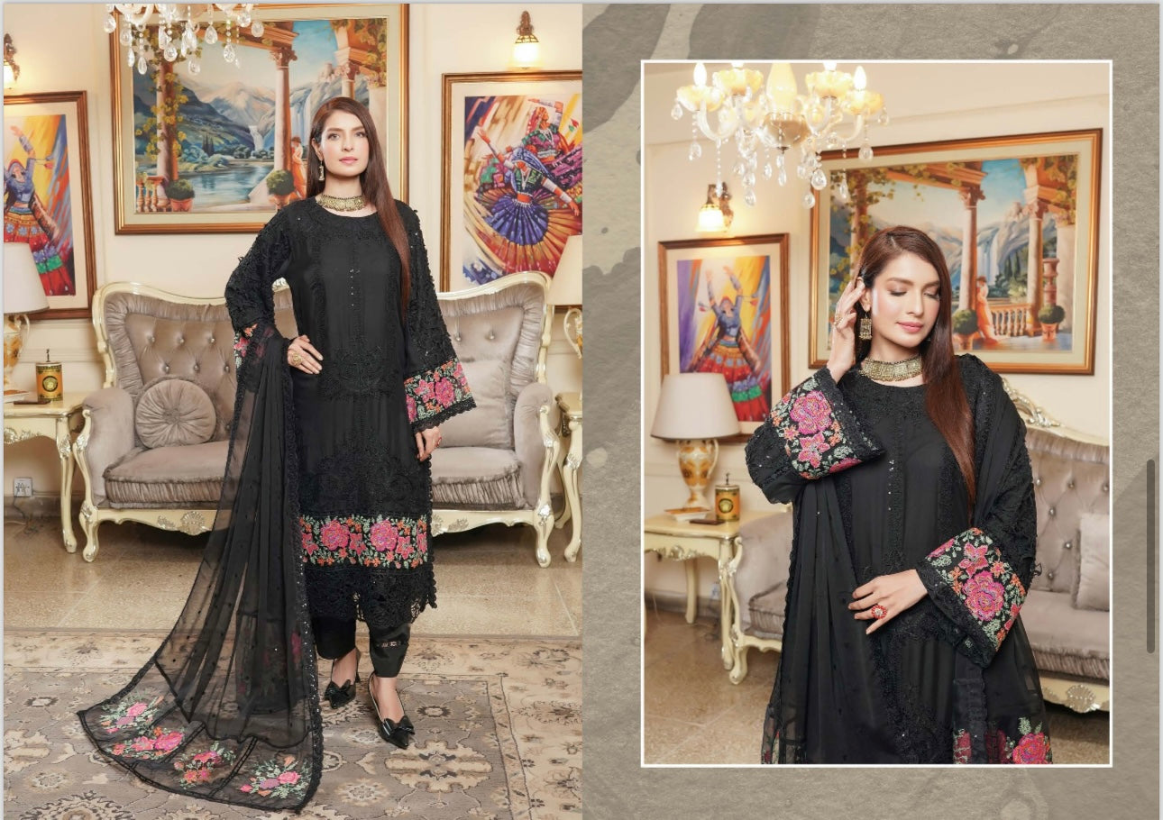 Munira Designer Chiffon_100161 Pakistani ladies suit B126
