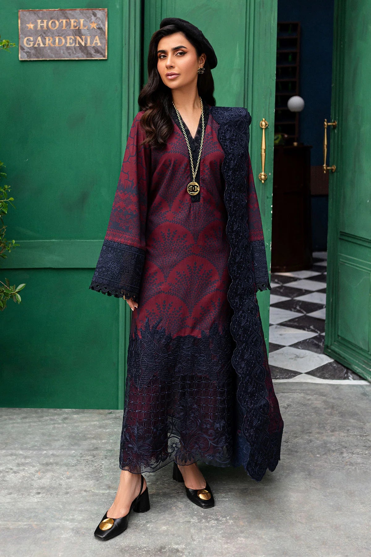Nureh original designer _8049 Pakistani ladies suit B67
