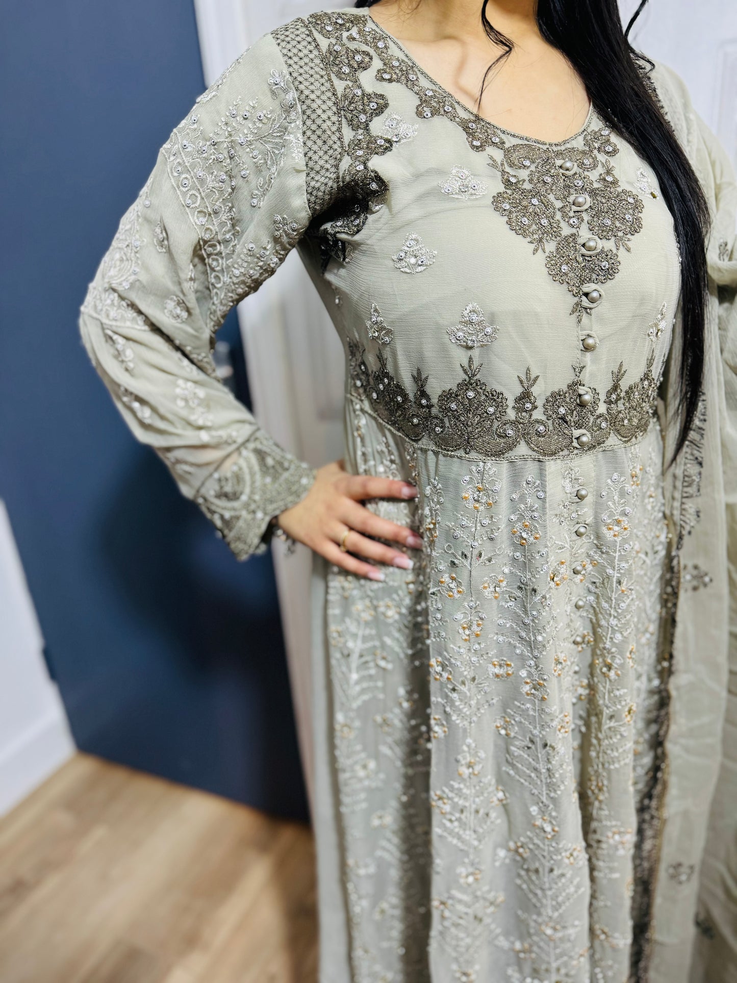 Brit 3 piece chiffon_7095 Pakistani suits Z1