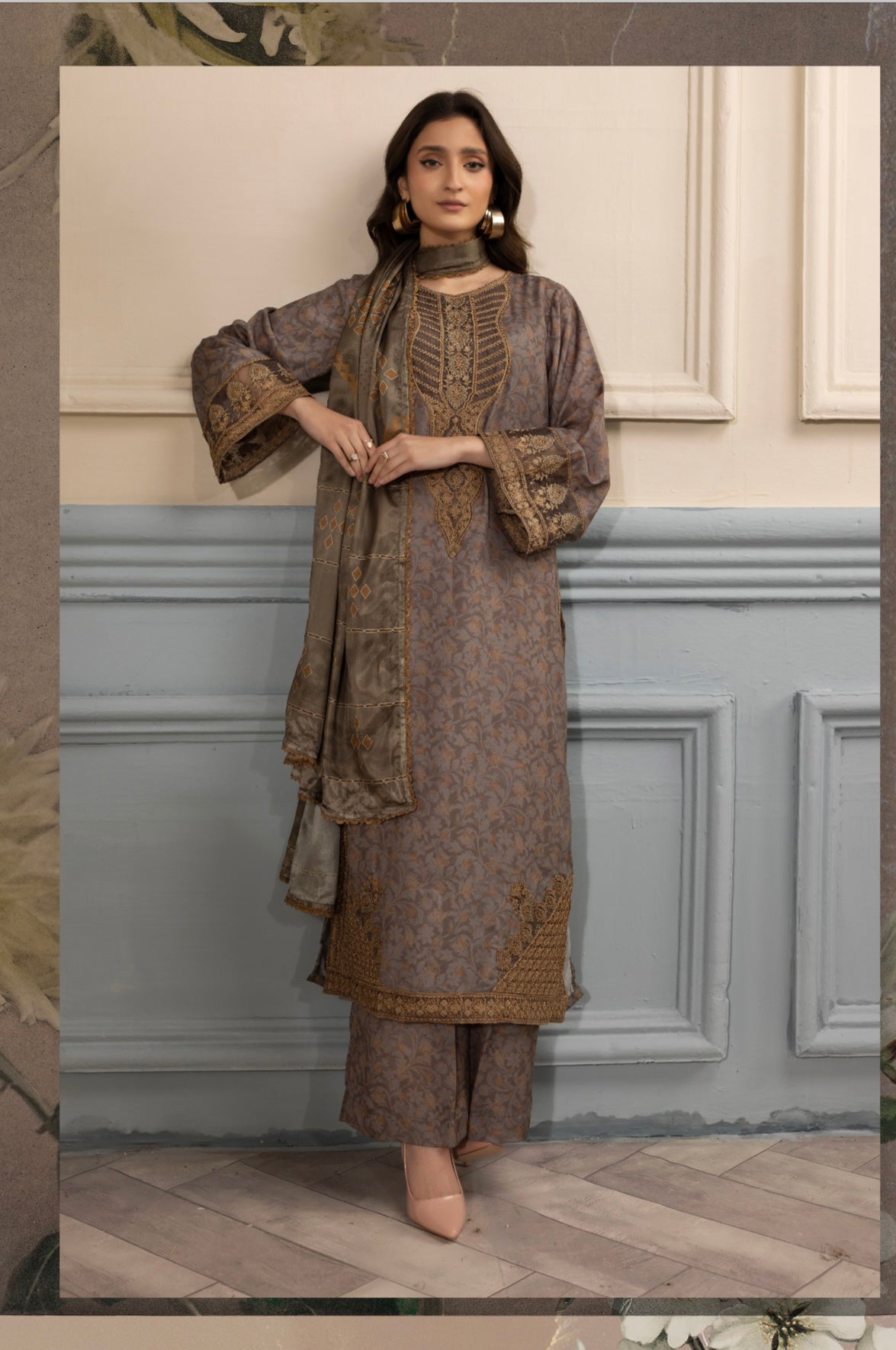 Simrans 3 piece viscose_8043 Pakistani ladies suit b65