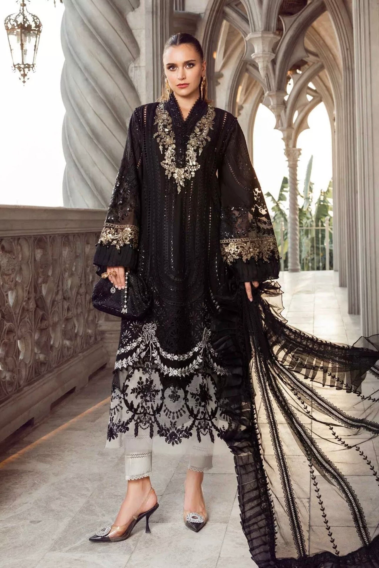 Maria B original lawn_1908 Pakistani ladies suit MB