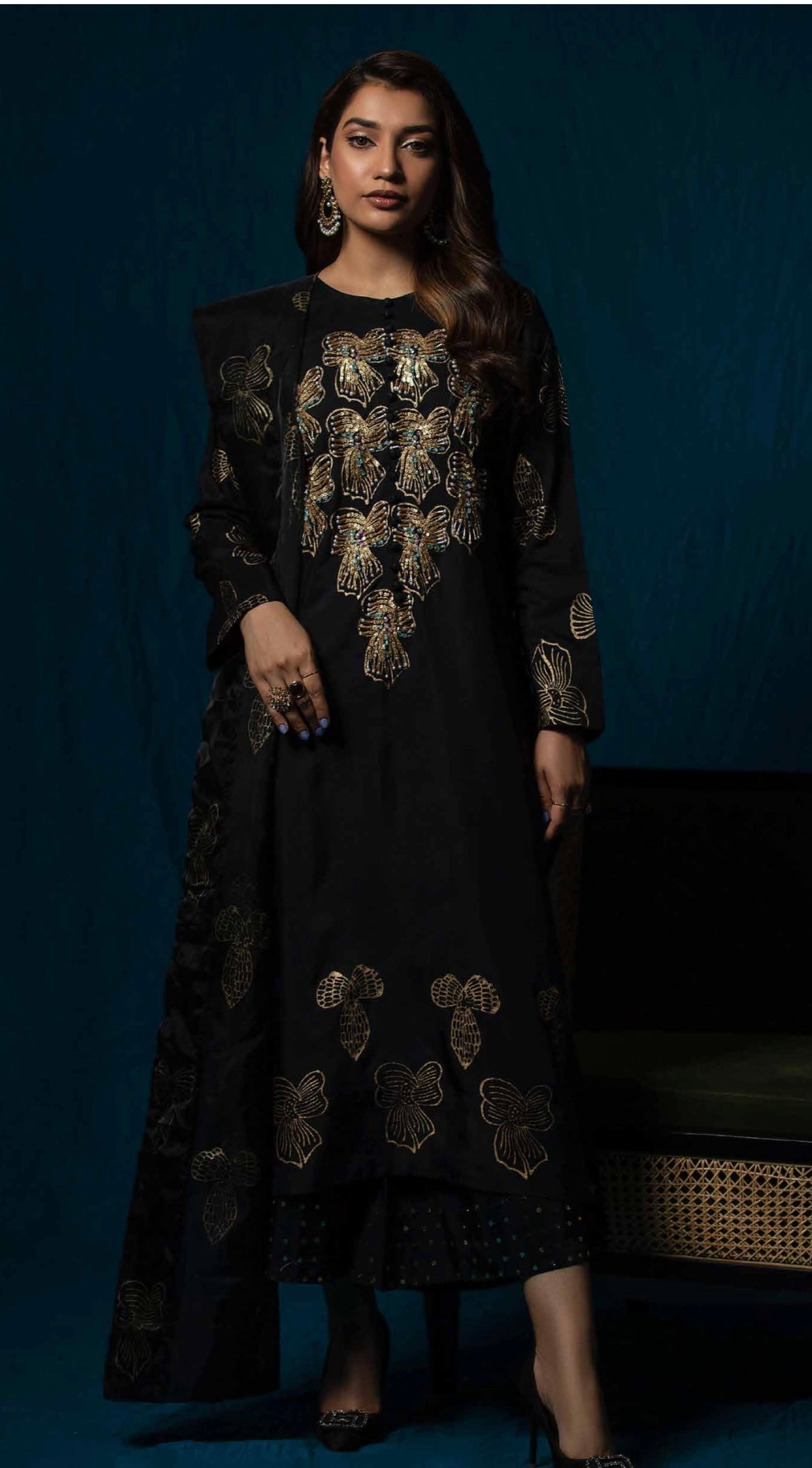 Raniya Designer 3 piece raw silk _8050 Pakistani suits RCL