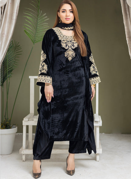 Brit Valvet 3 piece kaftan_3024 B8