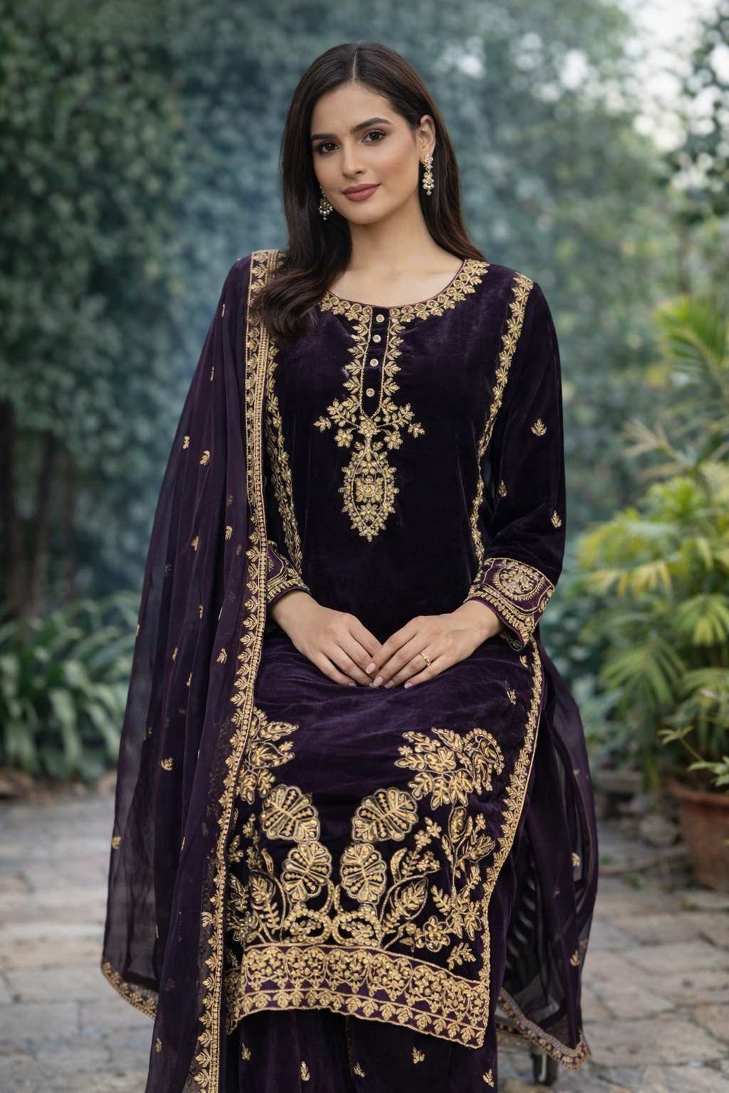 Brit 3 piece Micro Valvet winter collection A B454
