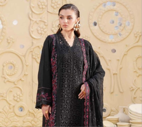 Nureh original 3 piece karandi_7081 ladies suit N1