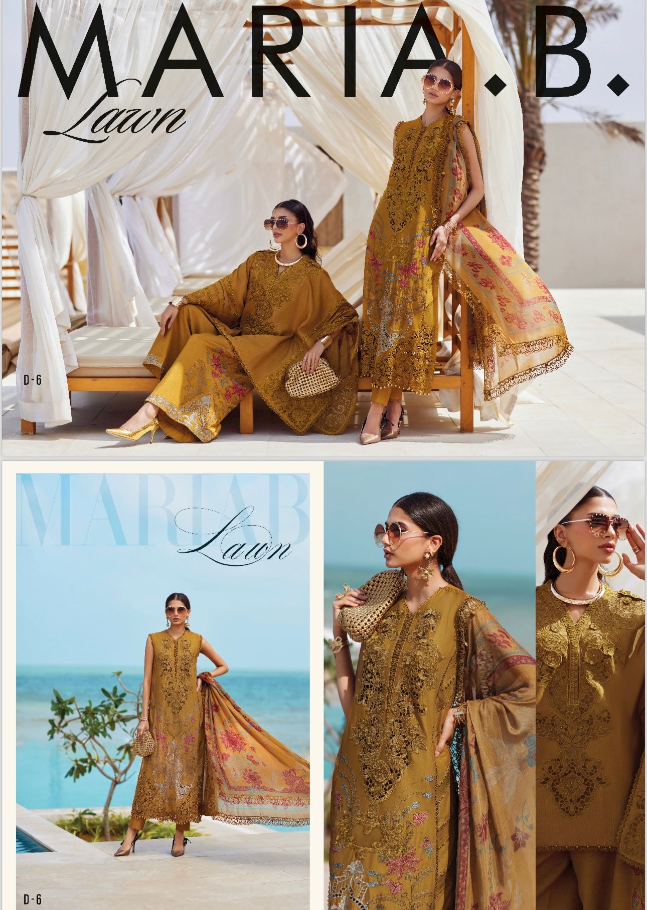 Maria B original designer lawn_10076 Pakistani ladies suit B204