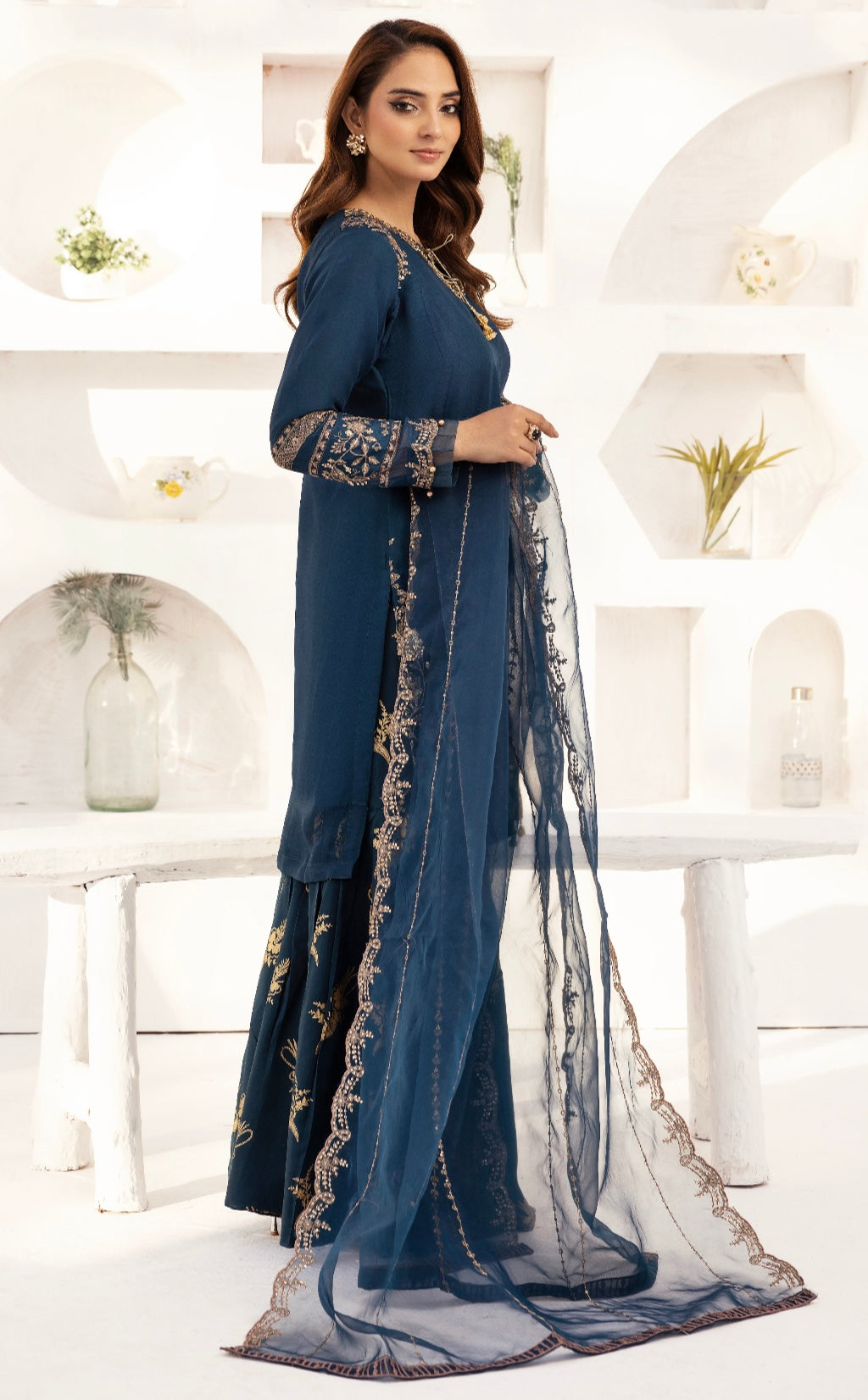 Simrans 3 piece chiffon_5045 luxury Pakistani suits B2