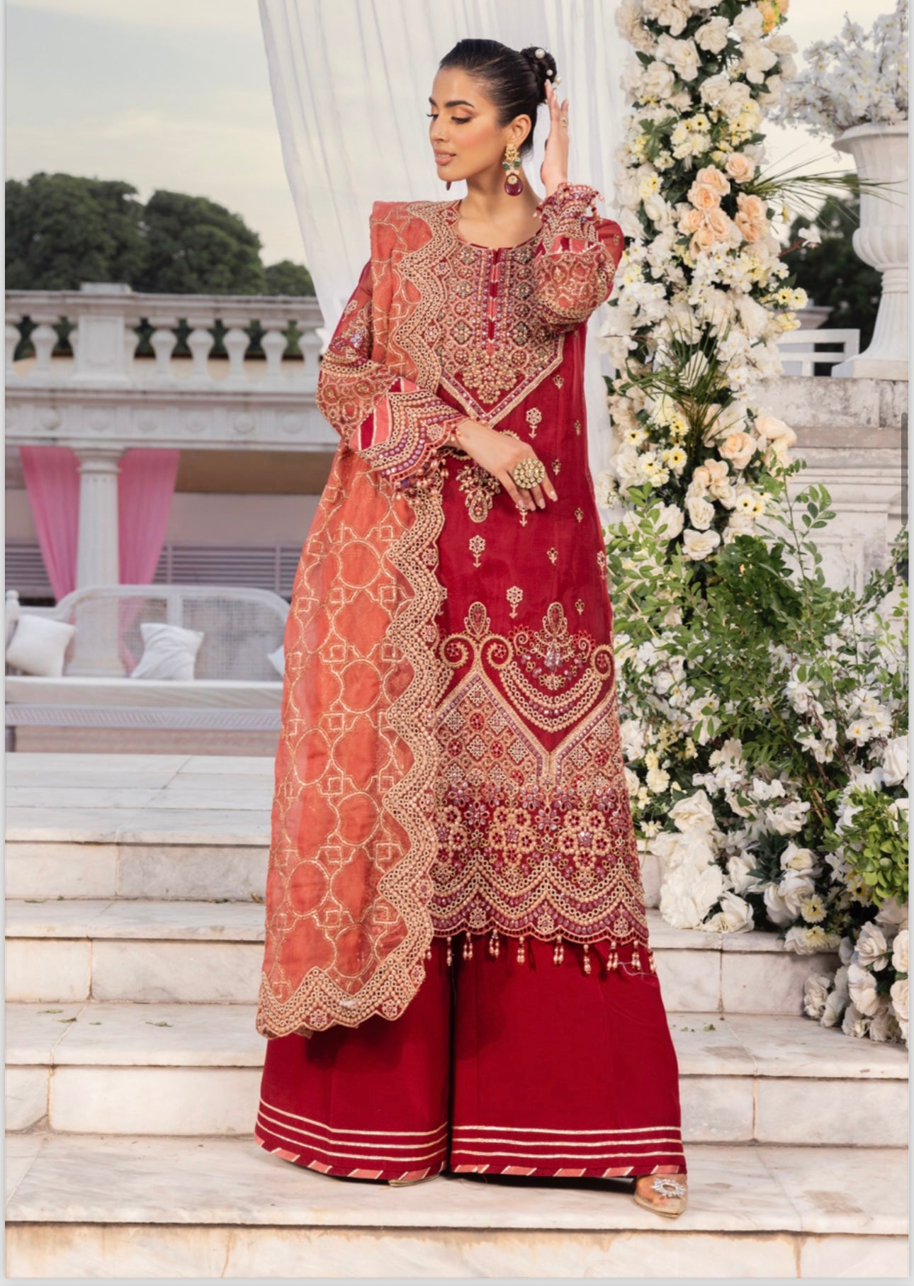 Brit 3 piece luxury wedding wear_100238Pakistani ladies suit B143