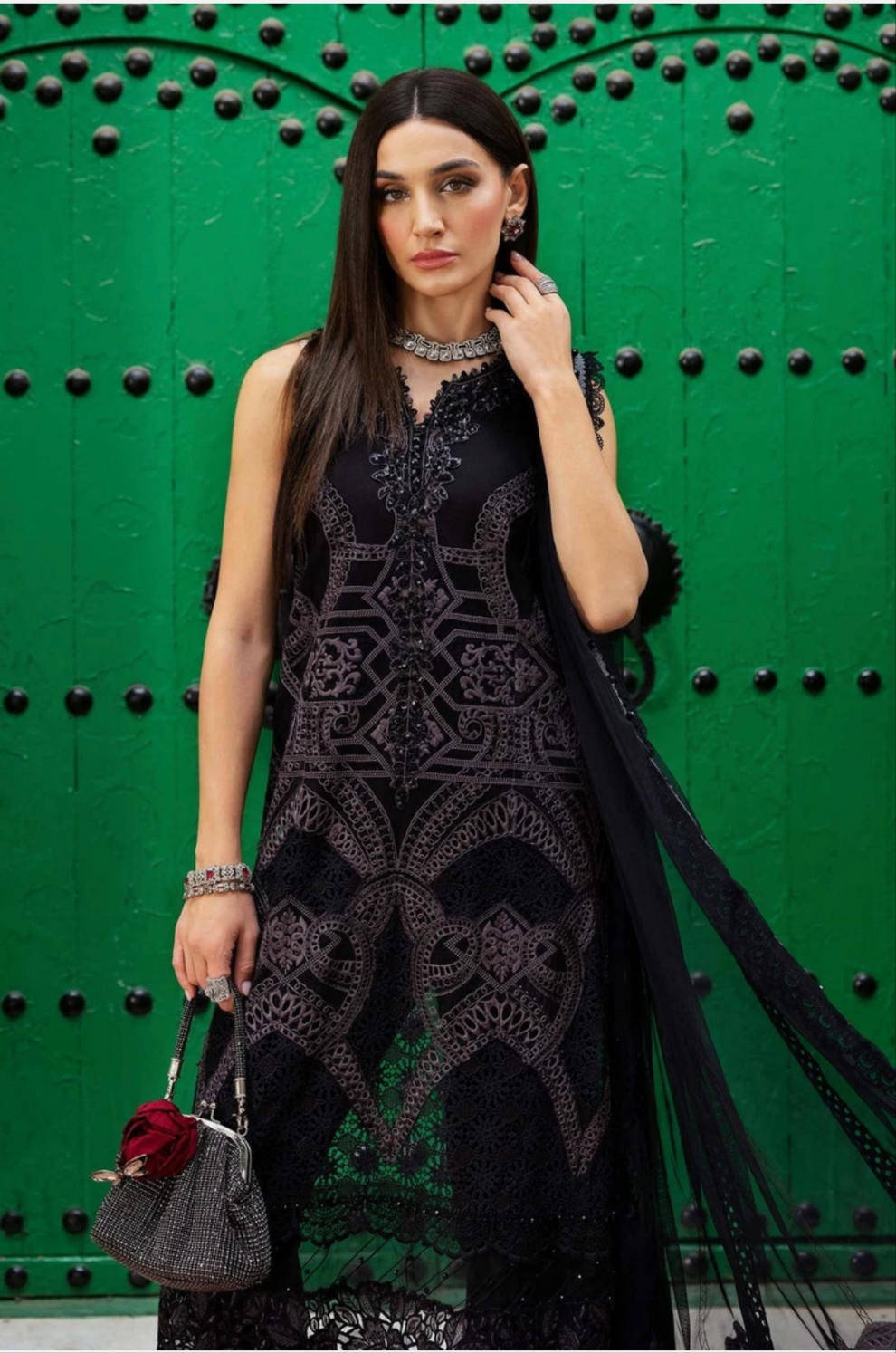 Maria B original designer lawn_10077Pakistani ladies suit B118