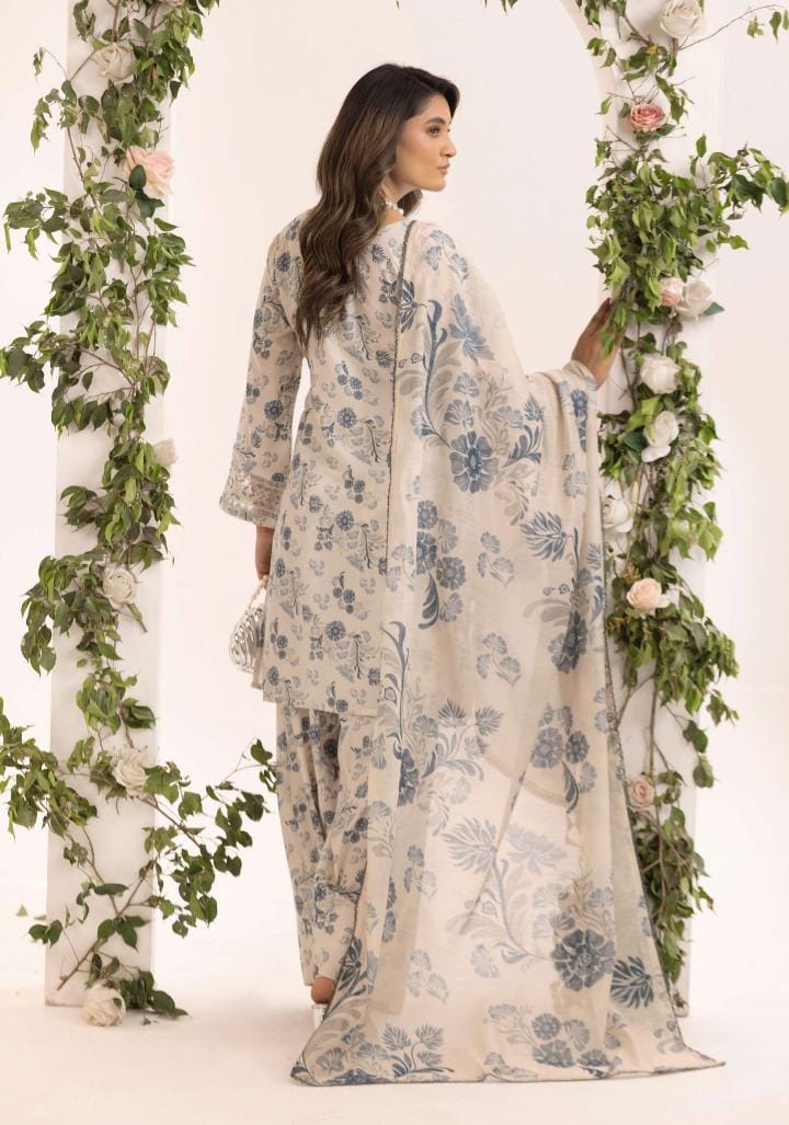 Mother and daughter Simrans 3 piece lawn_81043 Pakistani ladies suit B184