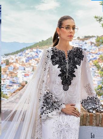 M B inspired 3 piece Lawn stitched_81044 Pakistani ladies suit B185