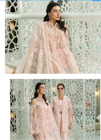 M B inspired 3 piece Lawn stitched_81044 Pakistani ladies suit B185