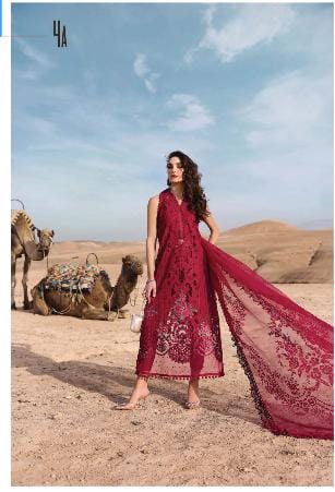 M B inspired 3 piece Lawn stitched_81044 Pakistani ladies suit B185