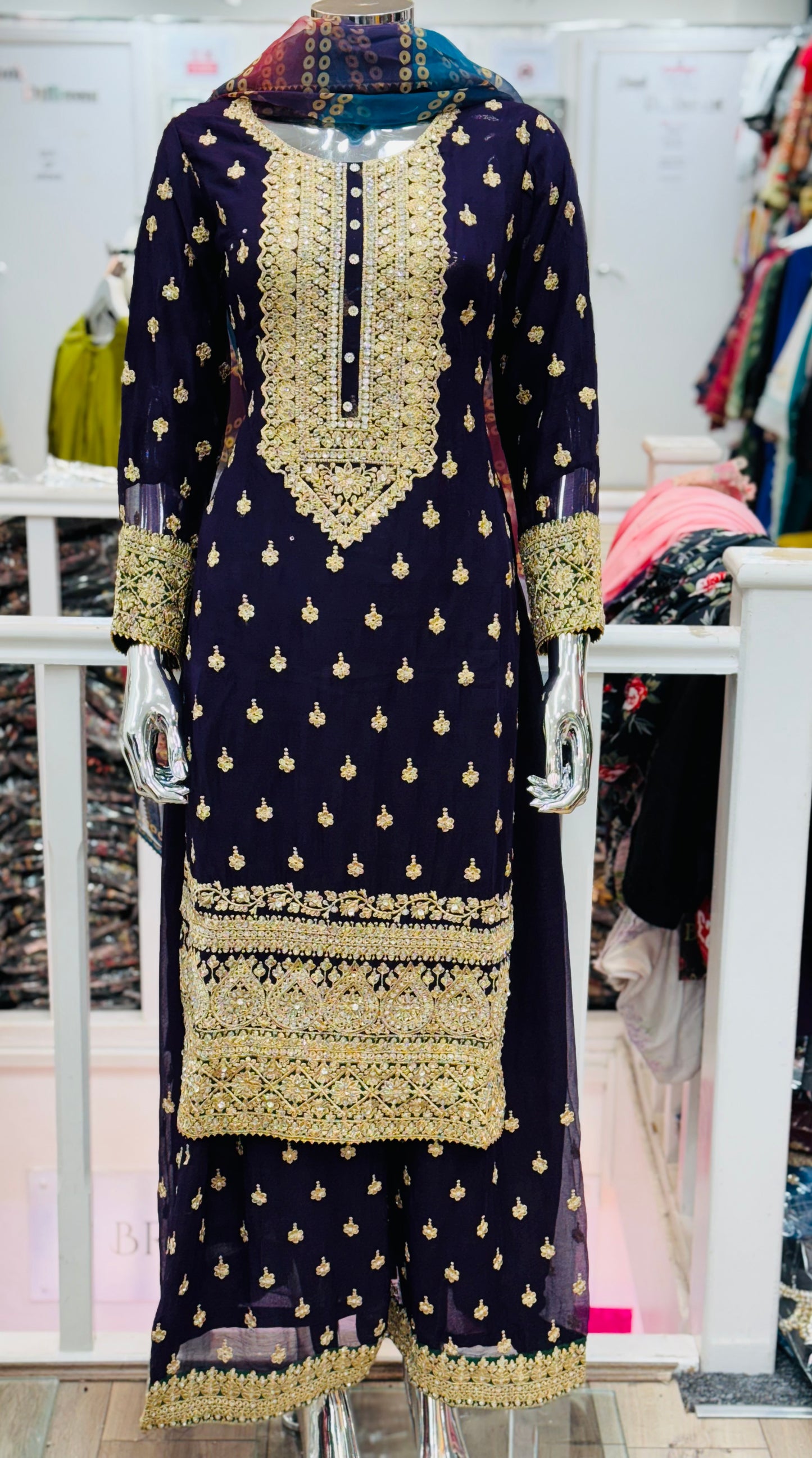 Zaib 3 piece_1403 ladies suit Z3
