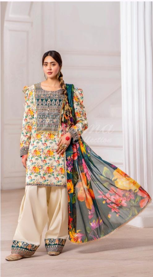 Karma original designer lawn_81041 Pakistani ladies suit B176