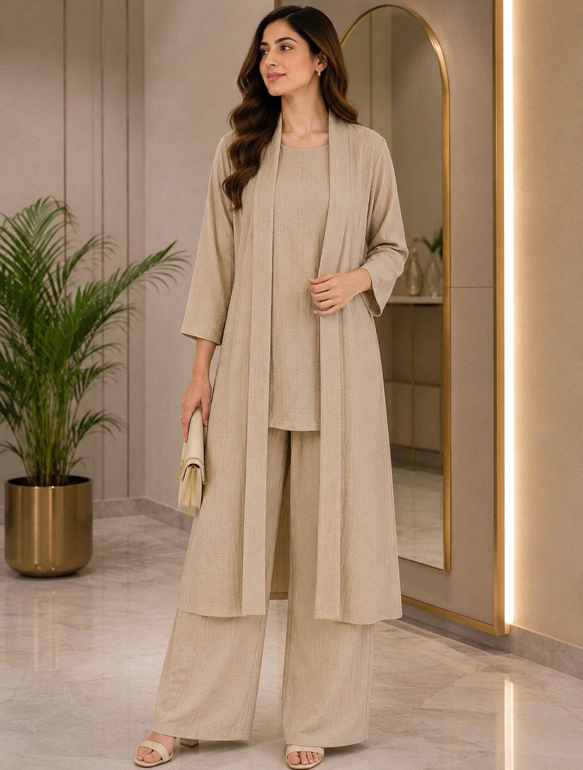 BRIT 3 piece georget collection ladies dress B756