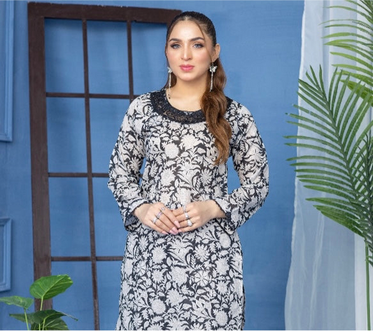 M print inspired 2 piece Lawn_8109 Pakistani ladies suit B173