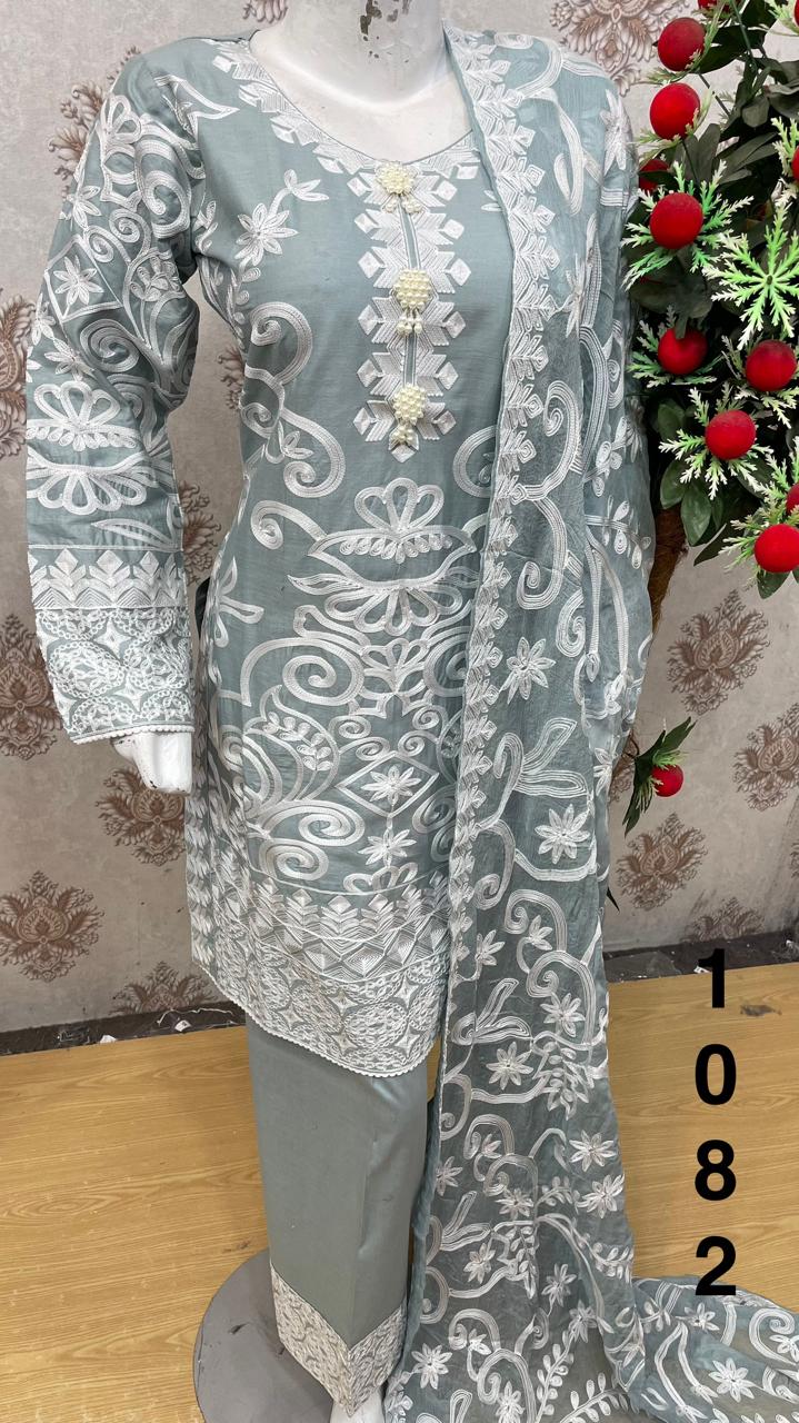 BRIT 3 piece lux lawn_100328 Pakistani ladies suit B168