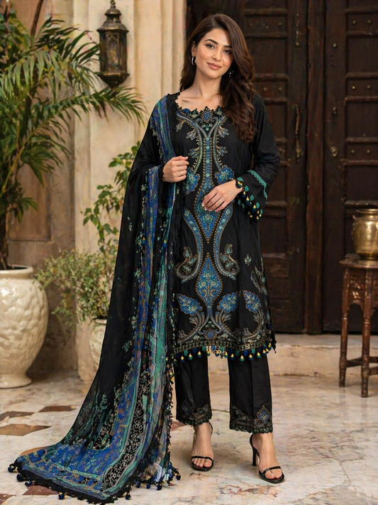 Brit 3 piece Lawn_81042 Pakistani ladies suit B568