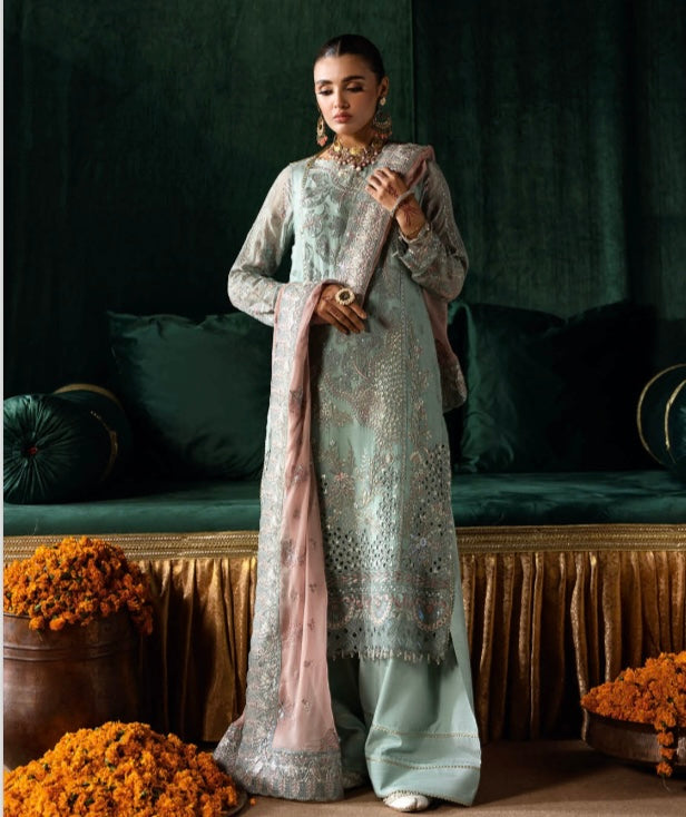 Ramsha 3 piece luxury chiffon _100300 ladies suit B157
