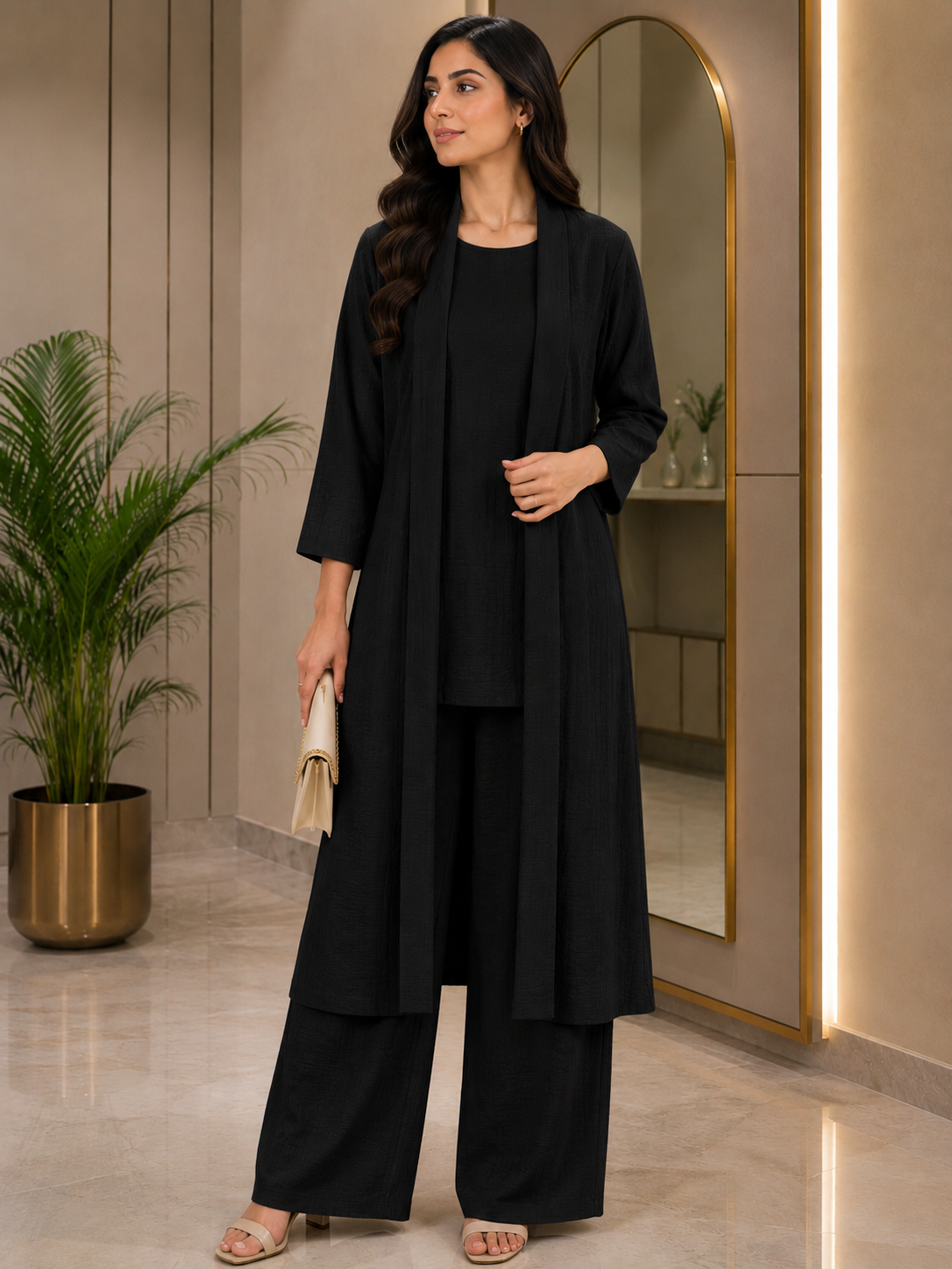 BRIT 3 piece georget collection ladies dress B756