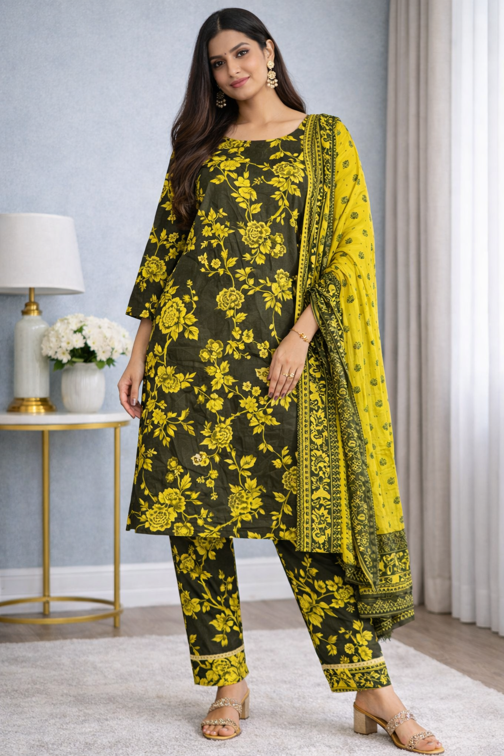 BRIT 3 piece lawn Pakistani ladies suit B542