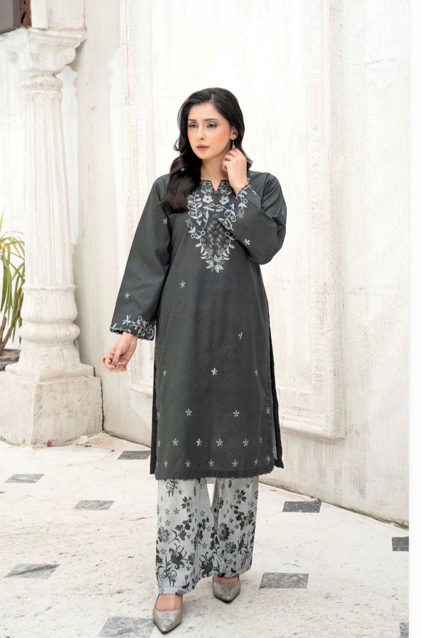 Brit 2 piece cord set summer lawn collection ladies dress B634