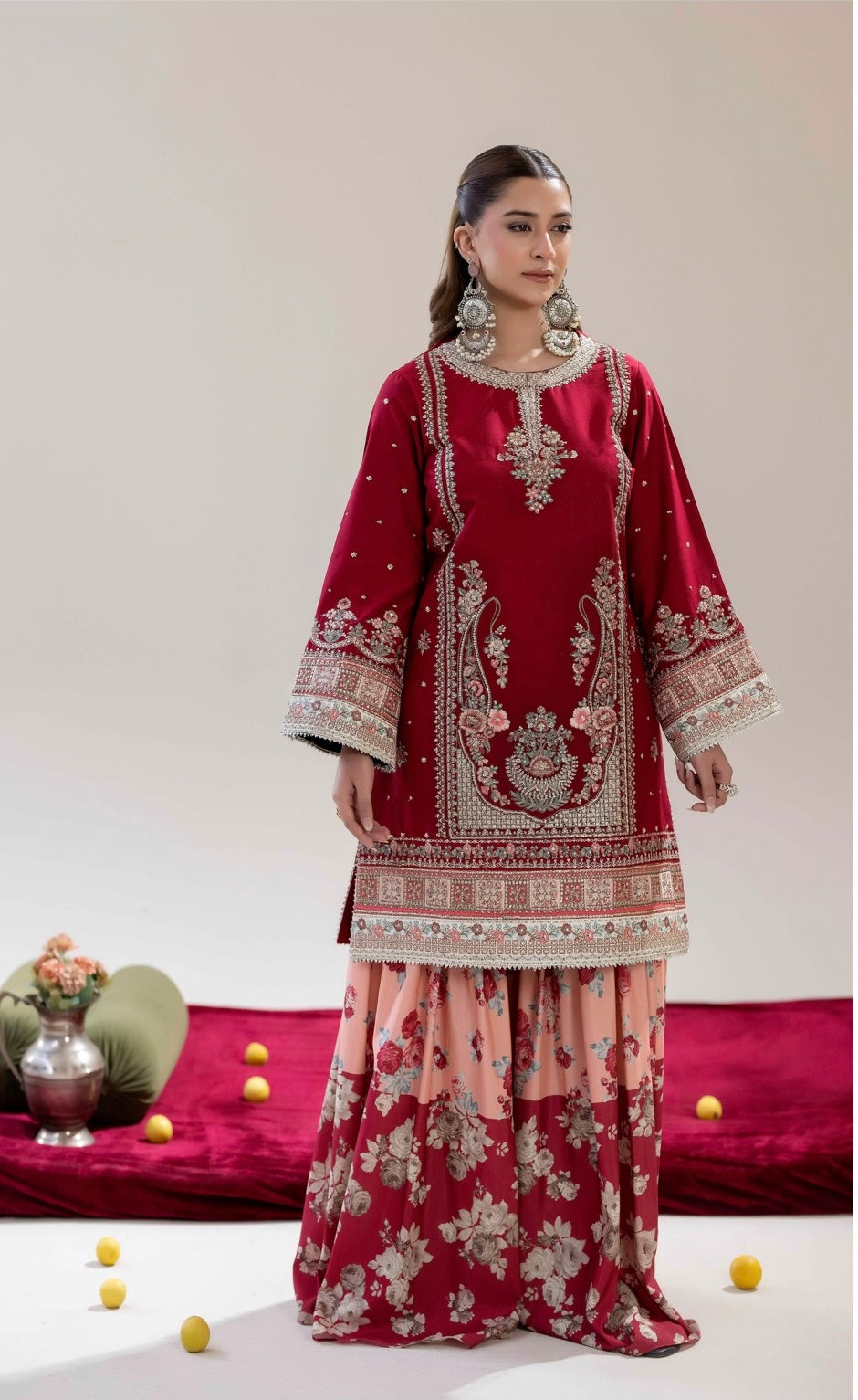 Ethnic 2 piece luxury lawn collection ladies dress B639