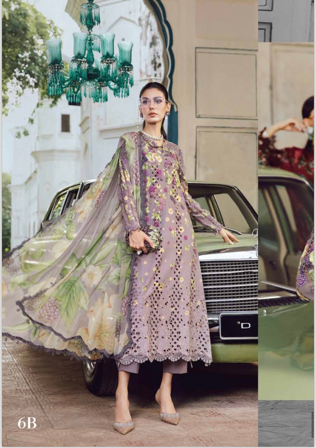 M print original Designer 3 piece winter collection Pakistani ladies suit B328