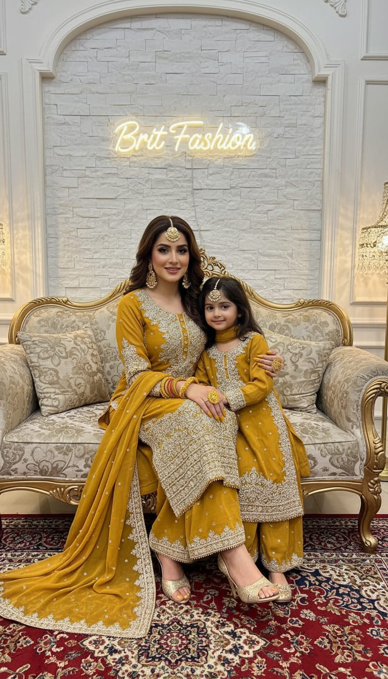 Brit 3 piece chiffon 81042 Pakistani ladies suit B477