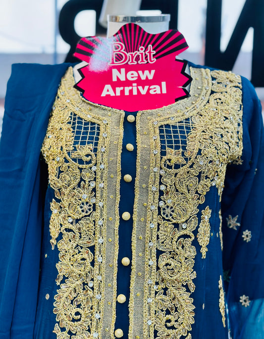 Zaib 3 piece chiffon_1238
