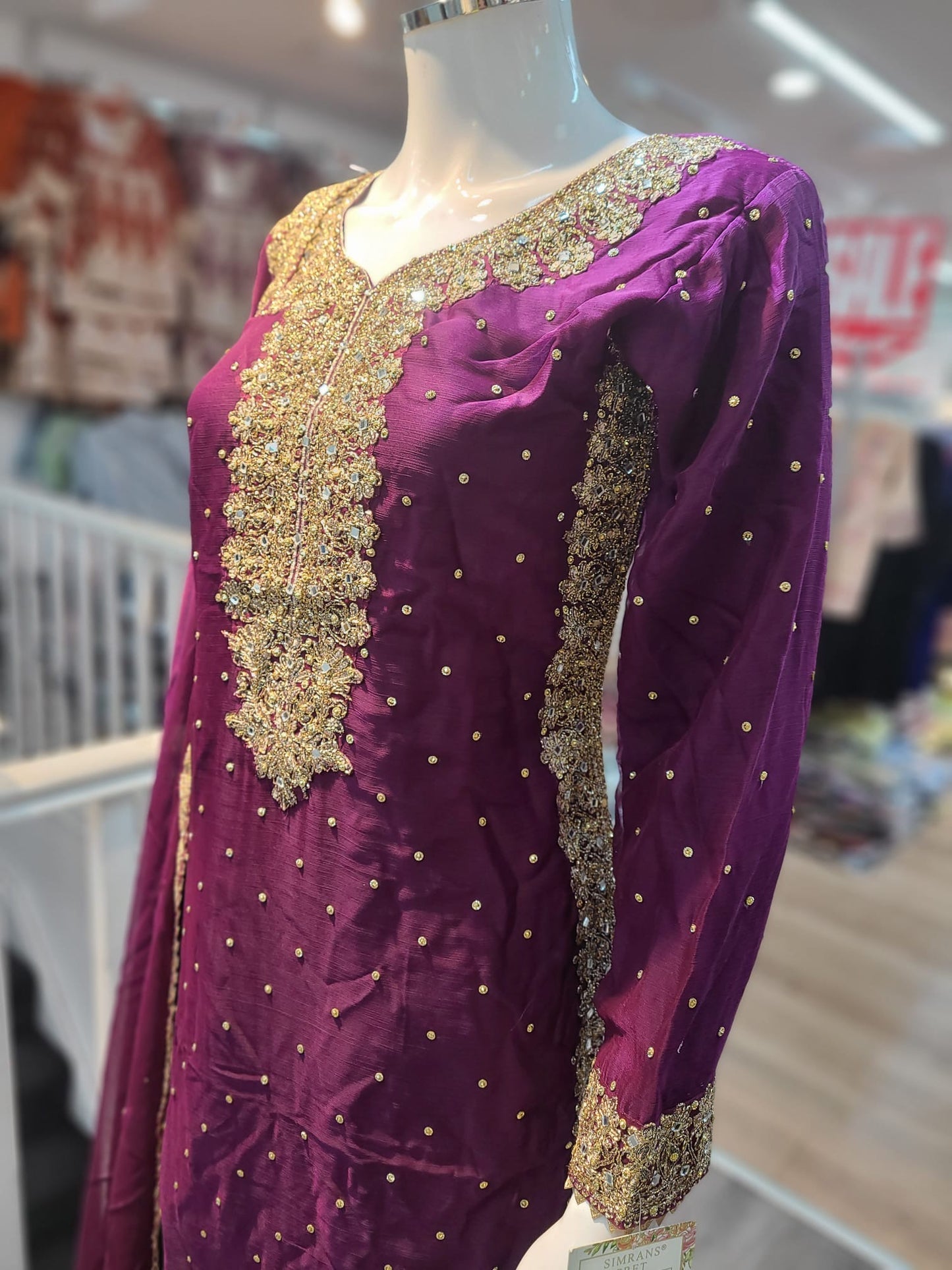 Nida 3 piece luxury chiffon _81042 Pakistani ladies suit B217