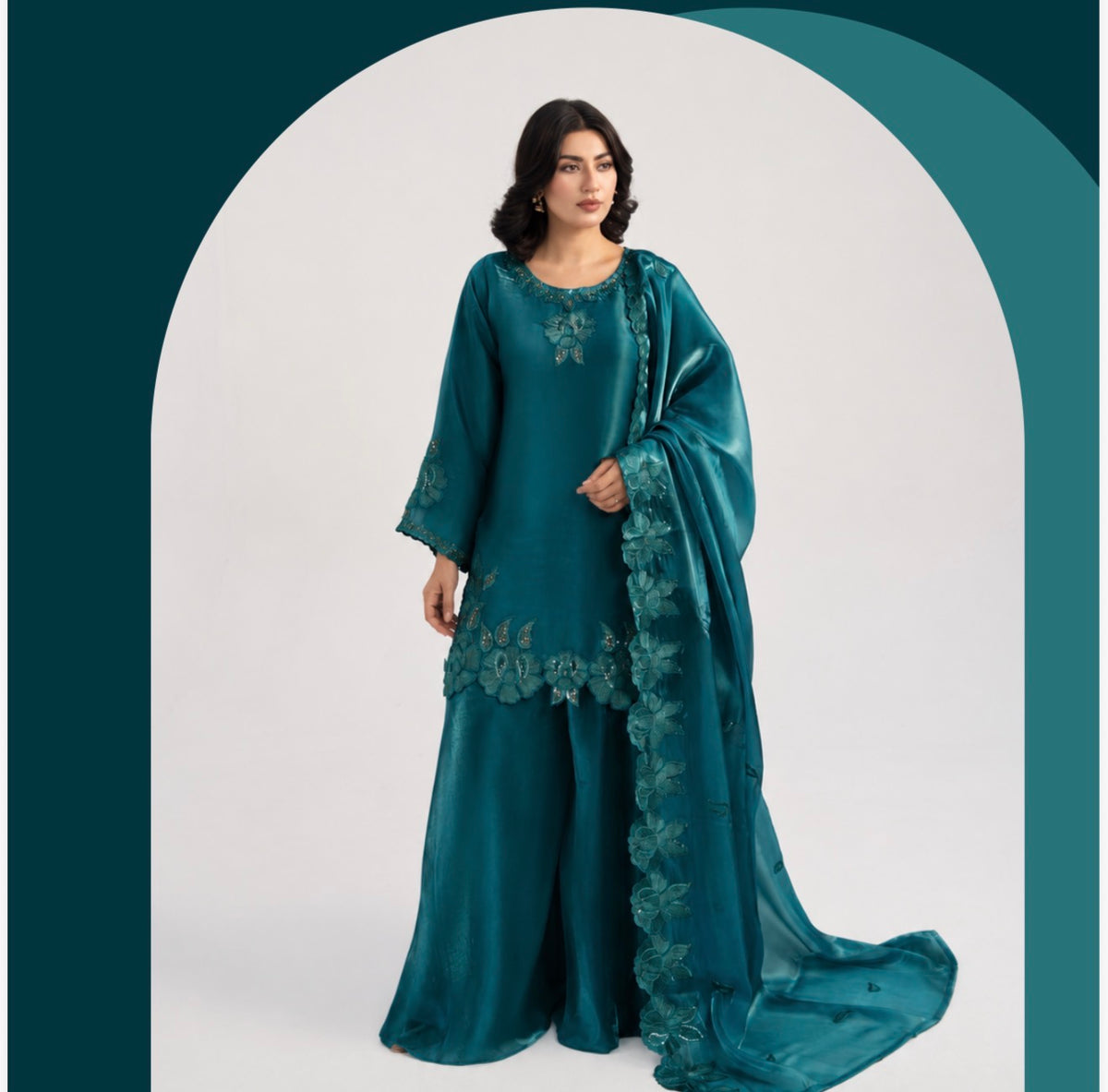 BRIT-GL 3 piece silk casual collection B775