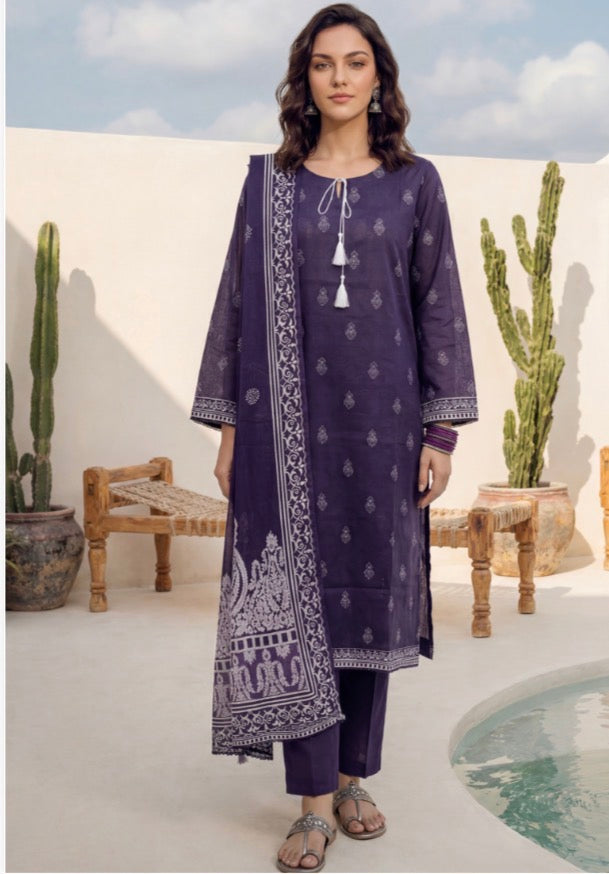 Sana Safina’s inspired 3 piece luxury lawn dress B695