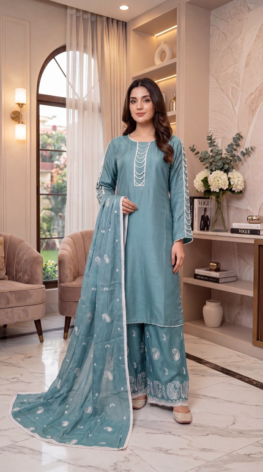 Brit 3 piece ladies Linen collection B576
